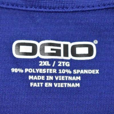 Women's Ogio Shirt, Blue 2XL