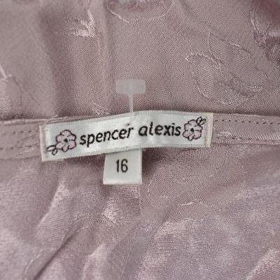 2 pc Women's Spencer Alexis Dressy Top & Skirt size 16