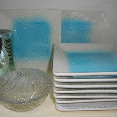 Lot 829 - Shelves Full of Glassware Lots of teacups 