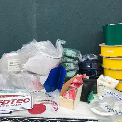 #141 - Lot of Deadstock Firefighter Equipment