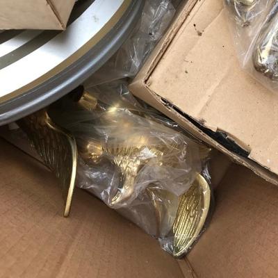#48 - Large Lot of Flag Poles, Flag Accessories, and Hardware