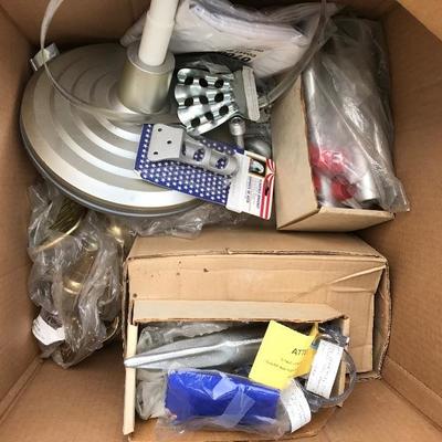 #48 - Large Lot of Flag Poles, Flag Accessories, and Hardware
