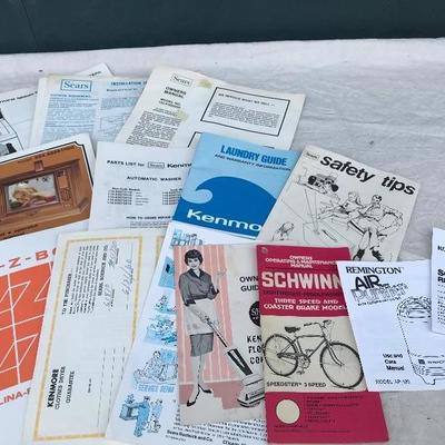 #142 - Vintage "Show Your Colors" Envelopes and Vintage Manuals