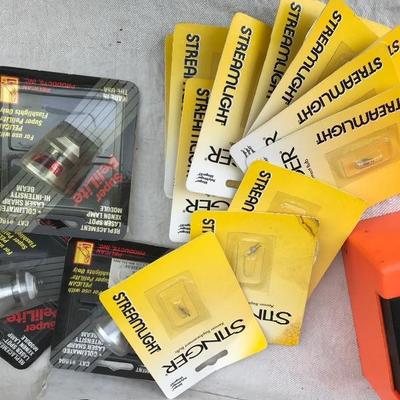 #143 - Set of 4 STREAMLIGHT Litebox Industrial Flashlights