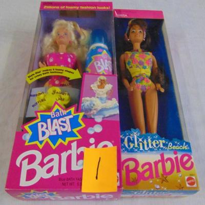 1 - Barbie dolls