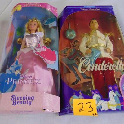 23 Disney dolls