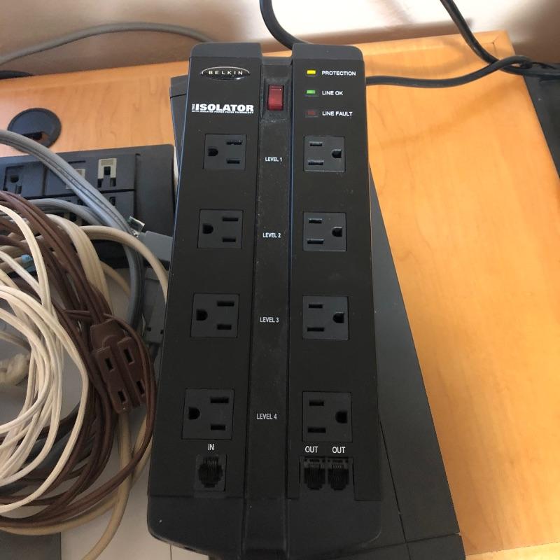 Lot 265 Power Surge Protectors & Battery Back Ups