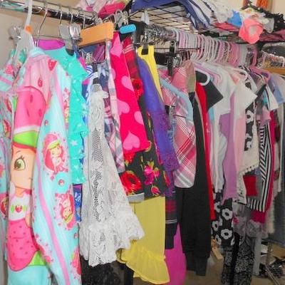 Lot 415 - All Sizes of Youth Girls Clothing & Extendable Clothes