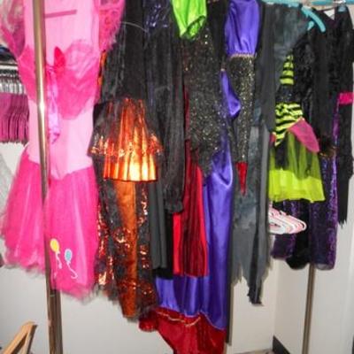 Lot 417 - 12 pcs -Witch Costumes & 1 Party Dress