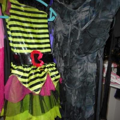 Lot 417 - 12 pcs -Witch Costumes & 1 Party Dress