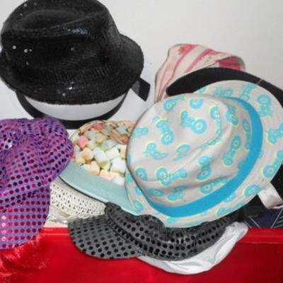 Lot 420 - Wigs & Hats