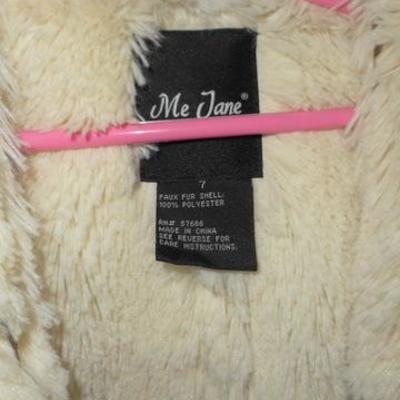 Lot 27 - Little Girls Jackets, Hangers, Clothes Rack 