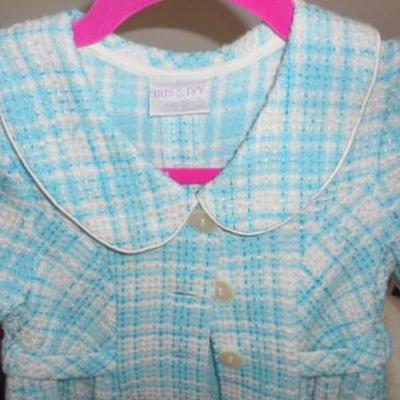 Lot 27 - Little Girls Jackets, Hangers, Clothes Rack 