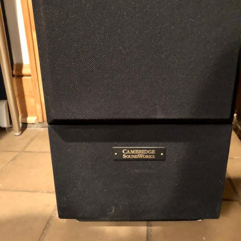Lot 275 Pair of Cambridge Soundworks Tower II Speakers