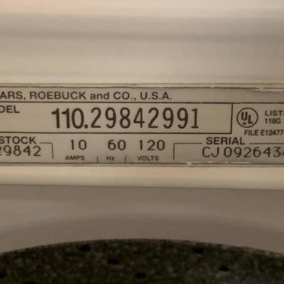 Kenmore washing machine 