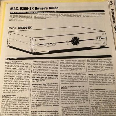 Lot 281 - Panamax Home Theater Power Conditioner | EstateSales.org