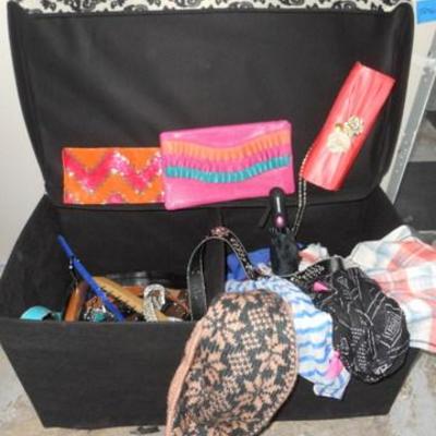 Lot 432 - Box of Belts & Scarves 