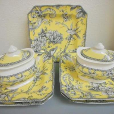 Lot 665 - 222 Fifth China - Adelaide - Yellow Bird Motiff