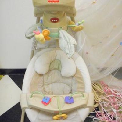Lot 697 - Musical Baby Swing & More - L@@K