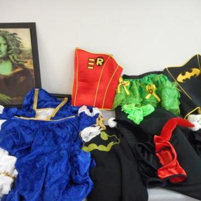 Lot 730 - Costumes - Super Heros, Atlantis Under the Sea, Batman, 4th of July
