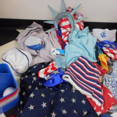 Lot 730 - Costumes - Super Heros, Atlantis Under the Sea, Batman, 4th of July