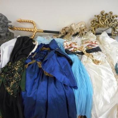 Lot 730 - Costumes - Super Heros, Atlantis Under the Sea, Batman, 4th of July