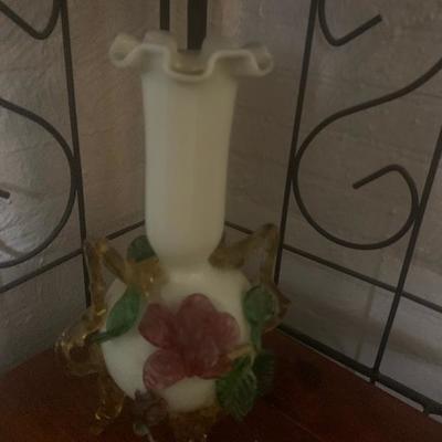 Antique Loetz style flower vase, 