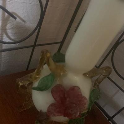 Antique Loetz style flower vase, 