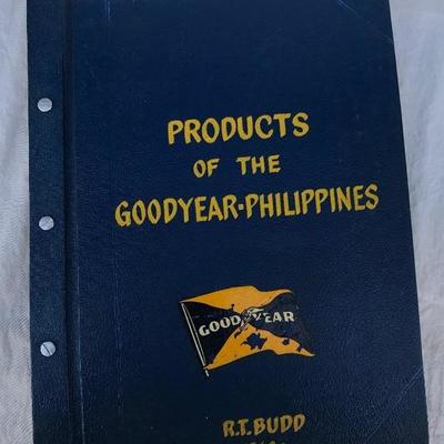 #145 - Antique Goodyear Philippines Master Rubber Worker Certificate and Photo Album