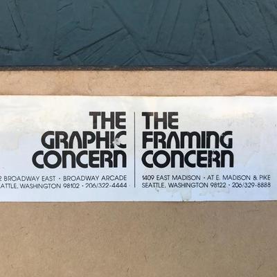 #46 - Francis H. Beaugureau Signed "The Chestnut Vendor" Print 1964 and Asian At Print