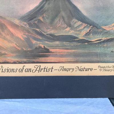 #24 - Pre 1940's Set of 6 "The American Weekly" Beautiful Framed Covers