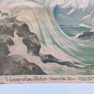 #24 - Pre 1940's Set of 6 "The American Weekly" Beautiful Framed Covers