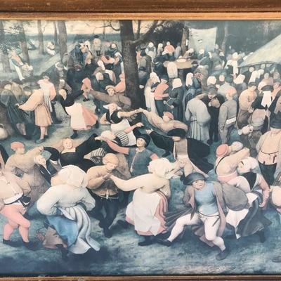 #150 - Collection of Antique Dance-Themed Art