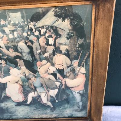 #150 - Collection of Antique Dance-Themed Art