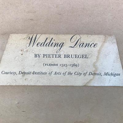 #150 - Collection of Antique Dance-Themed Art