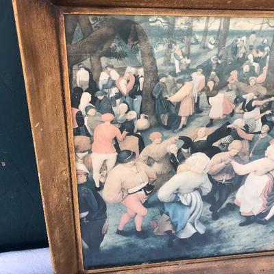 #150 - Collection of Antique Dance-Themed Art