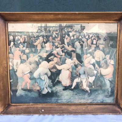 #150 - Collection of Antique Dance-Themed Art