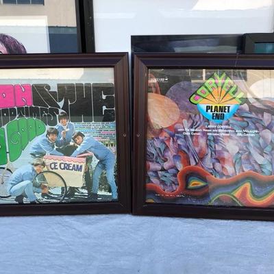 #45 - Collection of Framed Memorabilia and Art