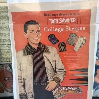 #31 - Collection of Vintage Art Advertisements