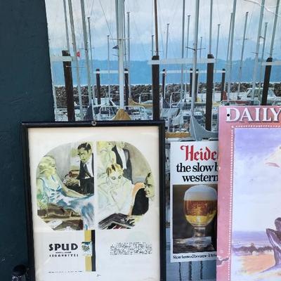 #31 - Collection of Vintage Art Advertisements