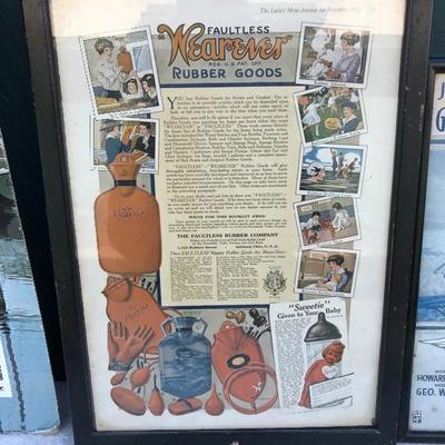 #31 - Collection of Vintage Art Advertisements