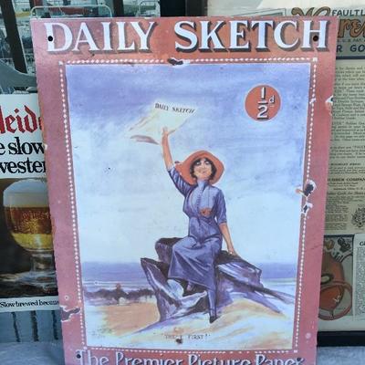 #31 - Collection of Vintage Art Advertisements