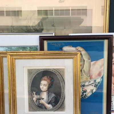 #27 - Collection of Antique Ladies' Portraits