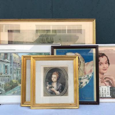 #27 - Collection of Antique Ladies' Portraits