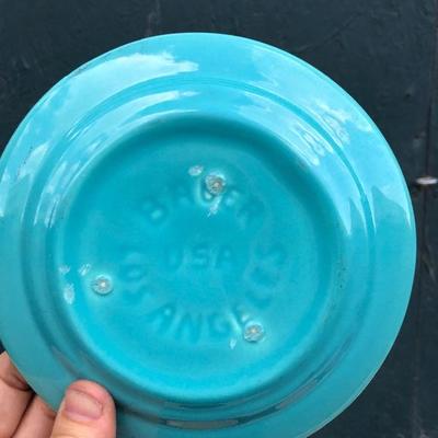 #151 - Collection of Vintage Fiestaware and Bauer Dishes and Vintage Blender
