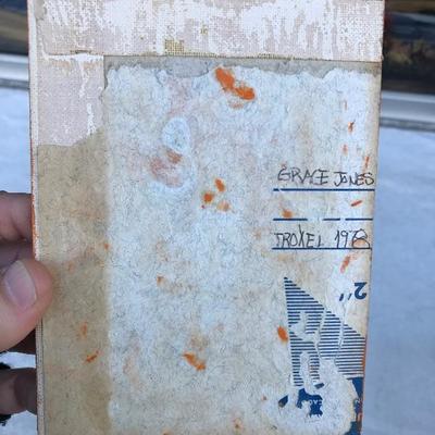 #32 - Reverse Glass Painting with Butterfly Wings, Other Art, and Two Glass Sets