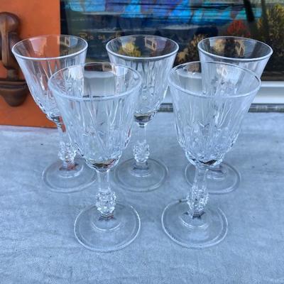 #32 - Reverse Glass Painting with Butterfly Wings, Other Art, and Two Glass Sets