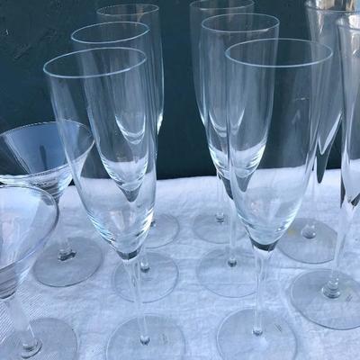 #154 - Collection of Various Cocktail Glasses - Set of 25