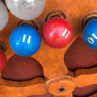 #155 - Antique Carnival Light Up Wheel Game