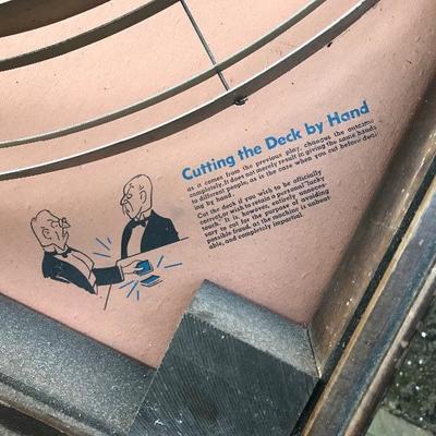 #156 - Vintage HAMMOND Electric Bridge Table